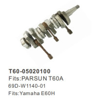 2 STROKE -  Crankshaft For Parsun T60A - YAMAHA E60H - 69D-W11401-01 - T60-05020100 - Parsun